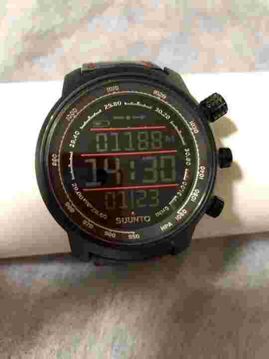 SUUNTO Elementum Terra Digital Watch Altimeter Barometer Compass 50mm 95g No Bat