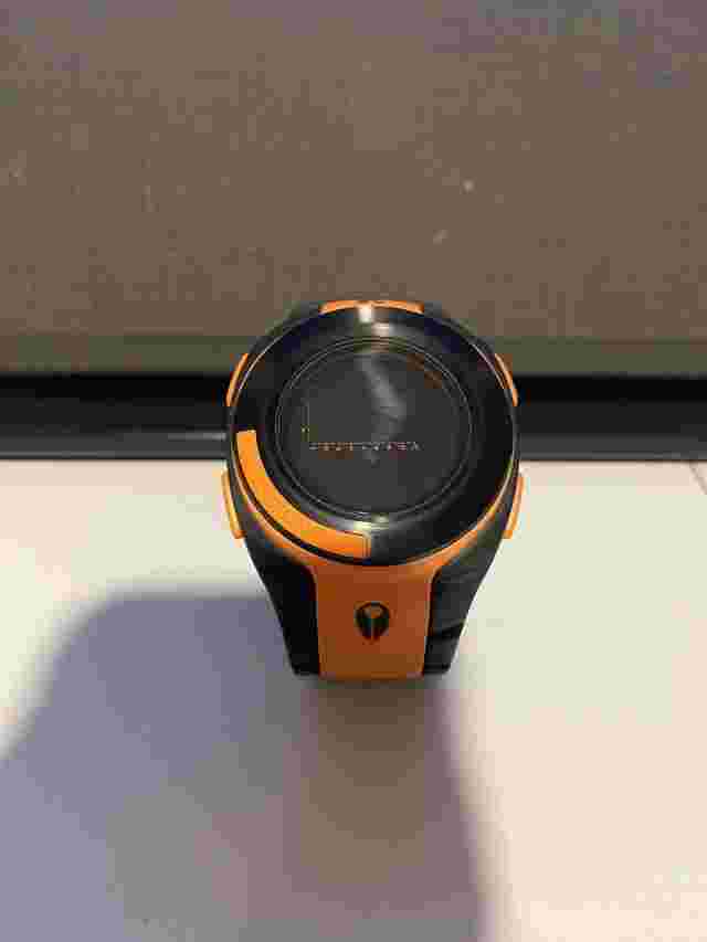 Nixon The Outsider Tide Mens Watch Orange And Black. Needs New Battery.