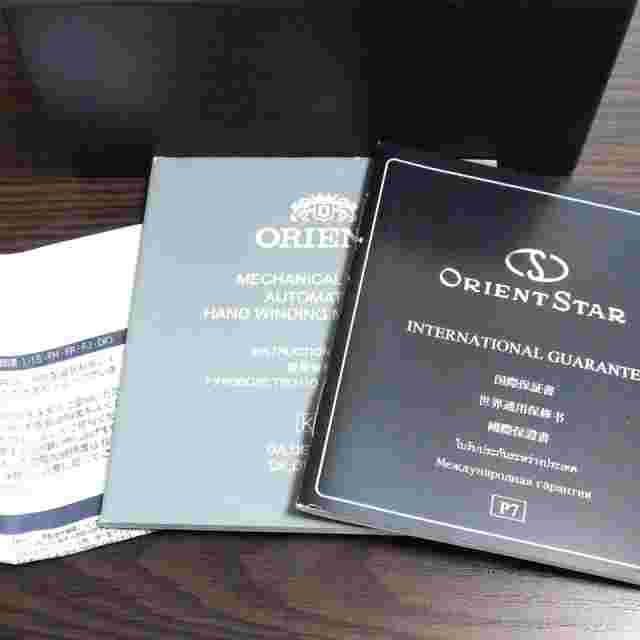 Orient Star mechanical self-winding watch 65th anniversary model