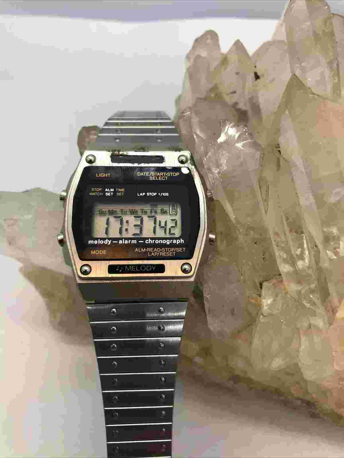 Vintage Sanyo Digital Watch With New Battery, Sold For Parts