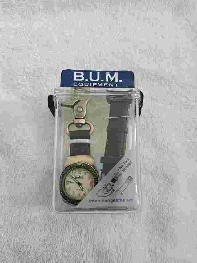 Bum Equipment Watch Mens Brown Good Condition
