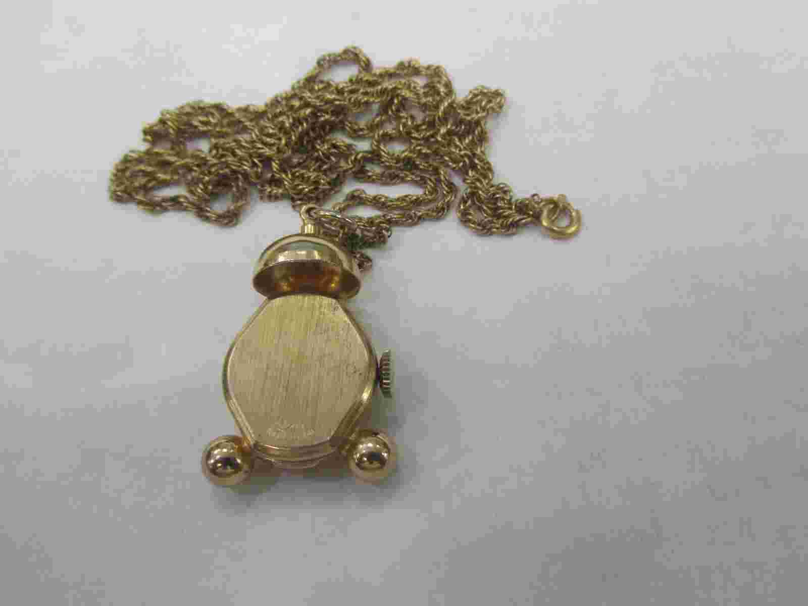 Vintage Alsta Watch Necklace