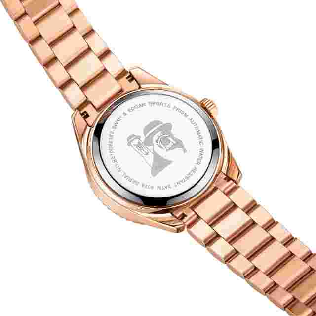 Lim Edition Swan & Edgar Hand Assembled Sports Prism Automatic Rose SE01051 NIB