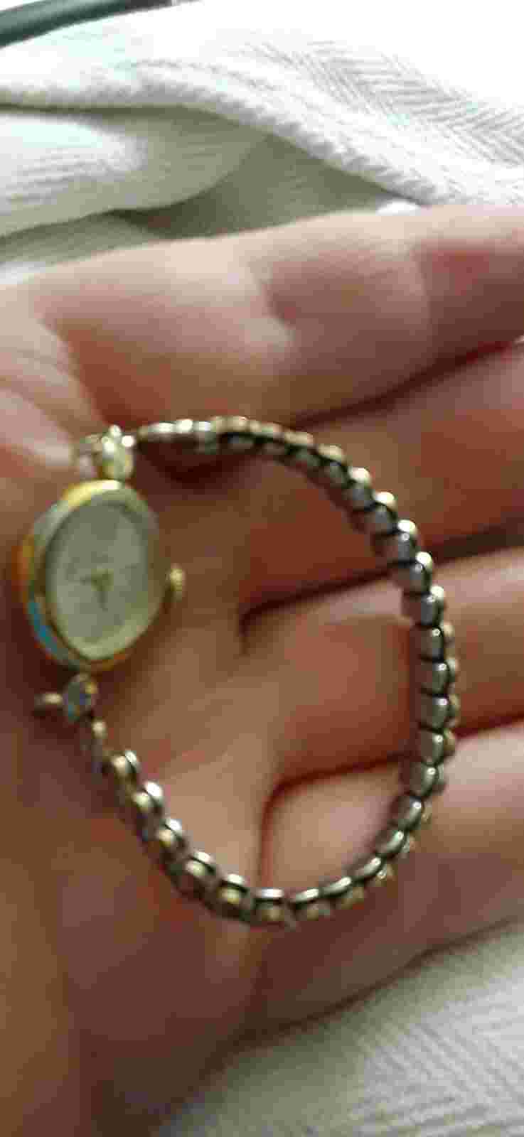Signal Vintage Women's Wind-Up Wristwatch Metal Expansion Band For Repair/parts