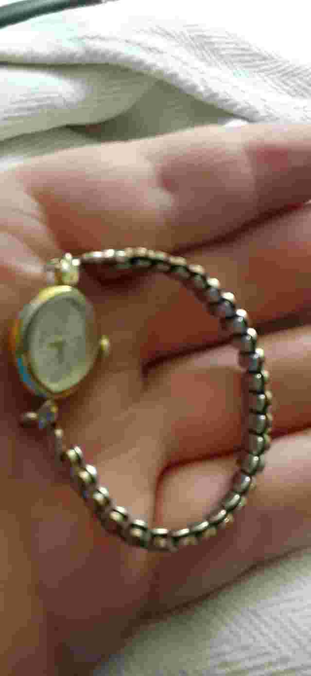 Signal Vintage Women's Wind-Up Wristwatch Metal Expansion Band For Repair/parts