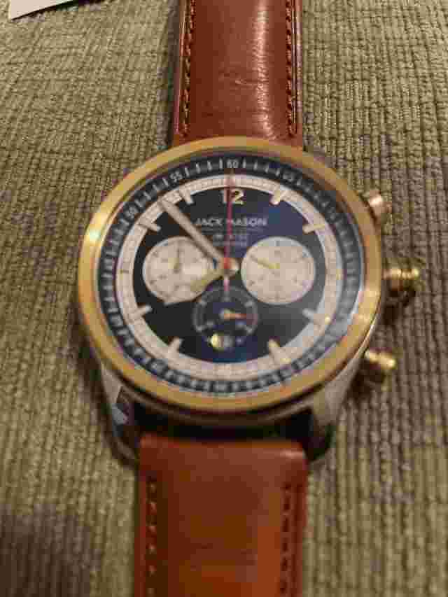 JACK MASON Halyard JM-N10-337 NAUTICAL Chronograph 42mm Quartz Wristwatches