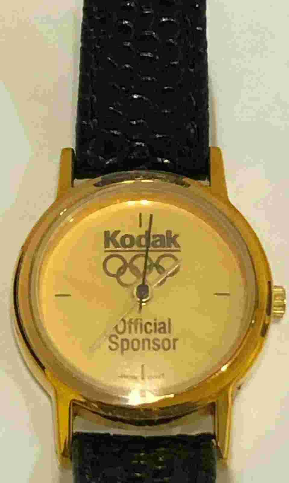 New Vintage Women’s 1992 Olympics Kodak Official Sponsor Wristwatch - Japan Movt