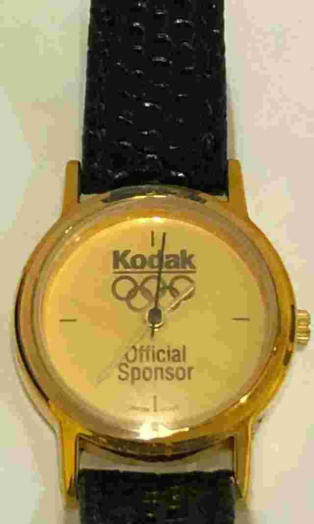 New Vintage Women’s 1992 Olympics Kodak Official Sponsor Wristwatch - Japan Movt