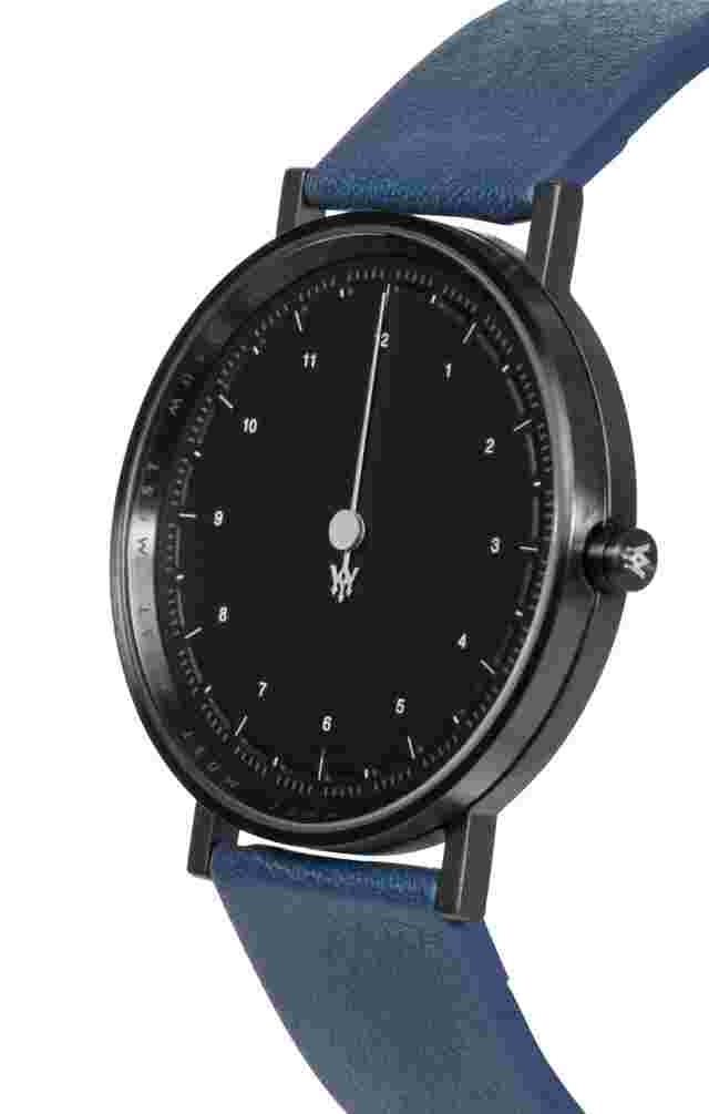 MAST Milano CFO Dark Black BS12-BK505M.BK.18I Man Single-hand Quartz Watch