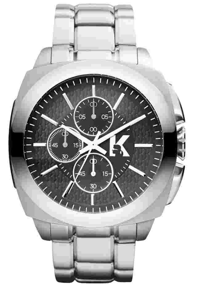 Karl Lagerfeld Men's Grey IP Dial Stainless Steel Bracelet Watch KL1605