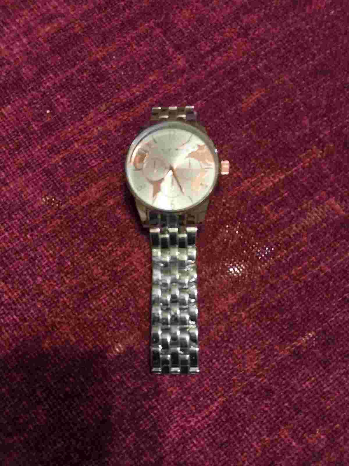 Mens MILANO EXPRESSION SILVER WRISTWATCH