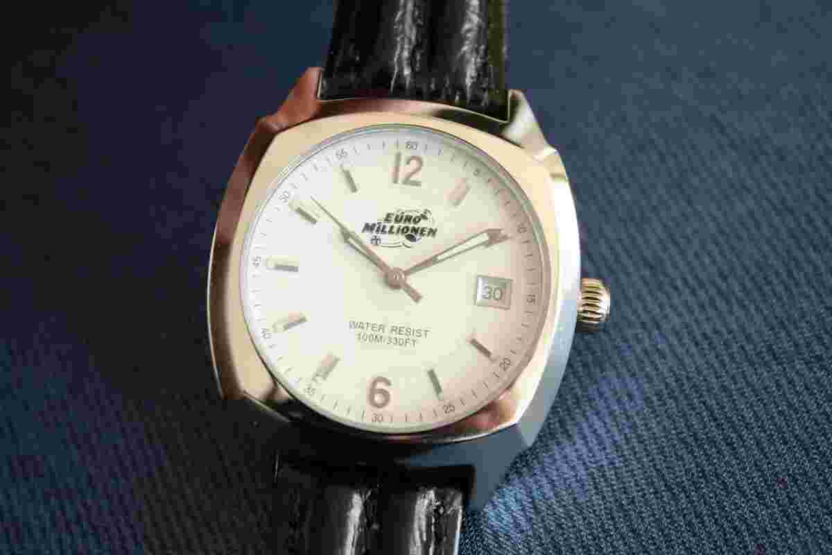 HIRSCH EURO MILLIONEN-MEN'S-ALL STAINLESS STEEL