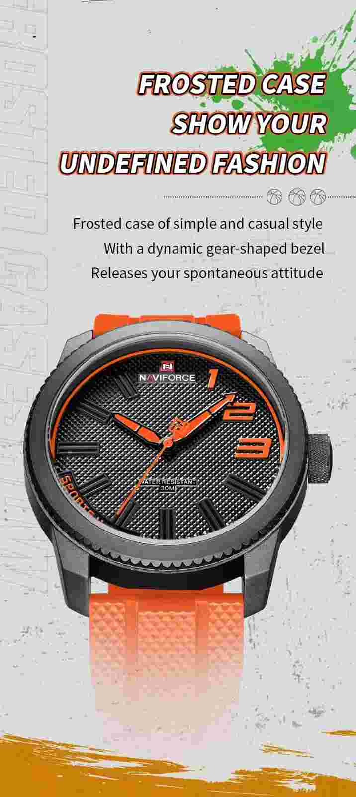 Luxury Military Trend Quartz Watch For Men Sport Waterproof Stylish