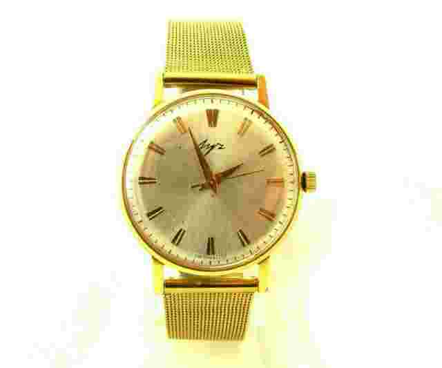 Luch 2209 Wrist Mens Watch Soviet Jewels Slim USSR Rare Serviced Gift