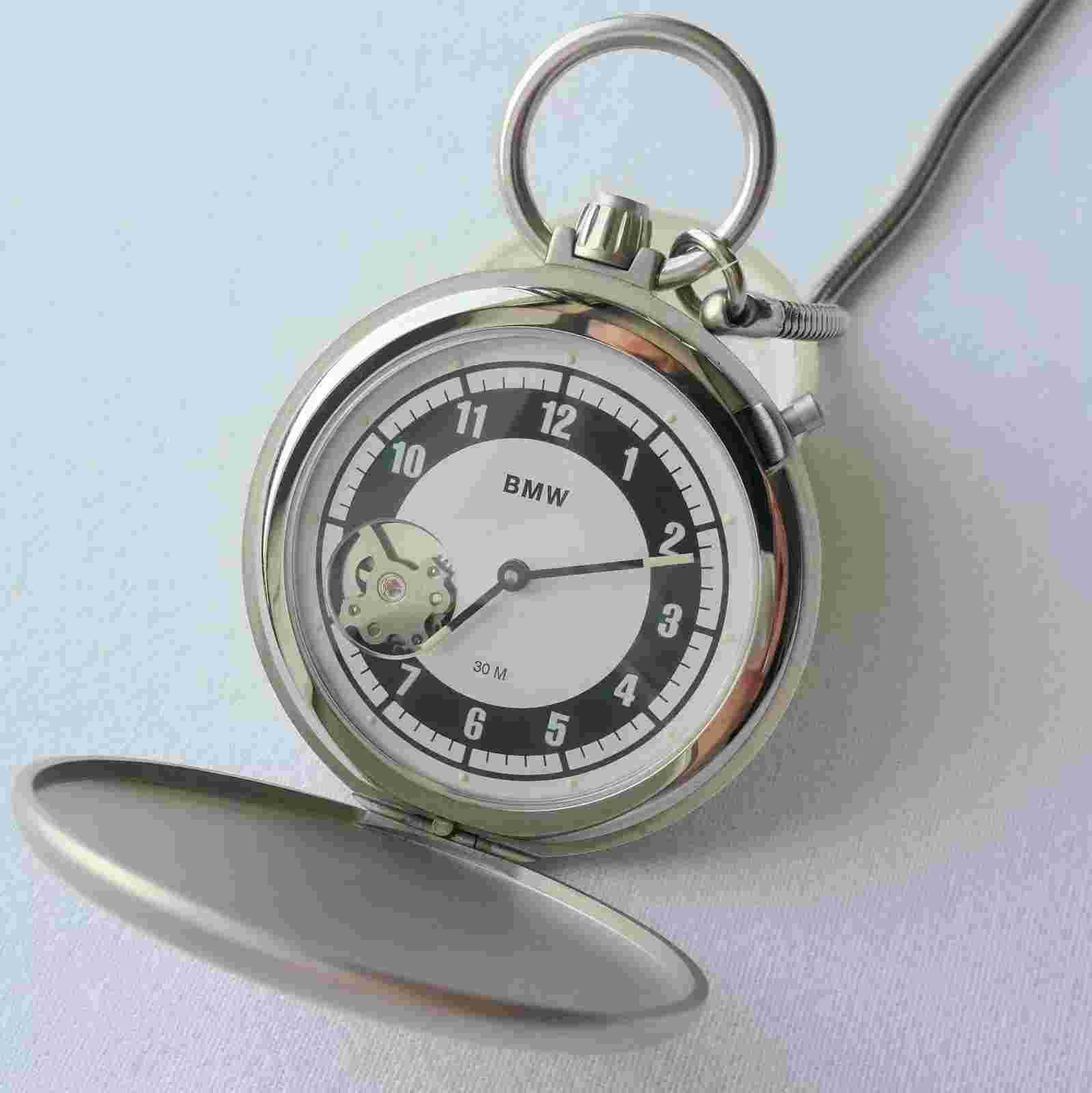 BMW Savonette Classic Motorcycle Cruiser R1200C Swiss Made ETA 6497 Pocket Watch