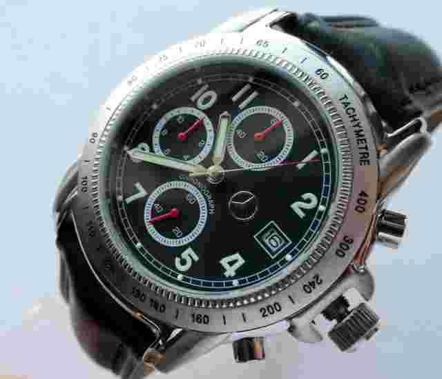 Mercedes Benz Motorsport AMG Racing Pilot Daytona Design Sport Chronograph Watch