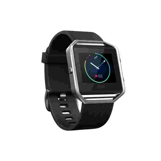 New Fitbit FB502SBKS FB502 SBKS Blaze Activity Tracker Small Black fitness watch