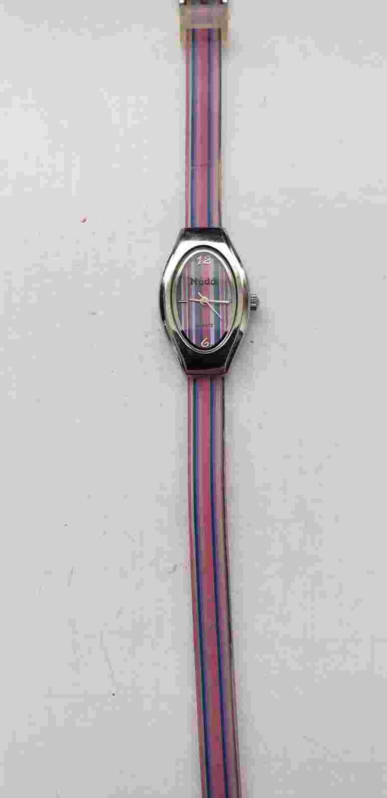 Mudd Ladies or Child Watch. Plastic Band.