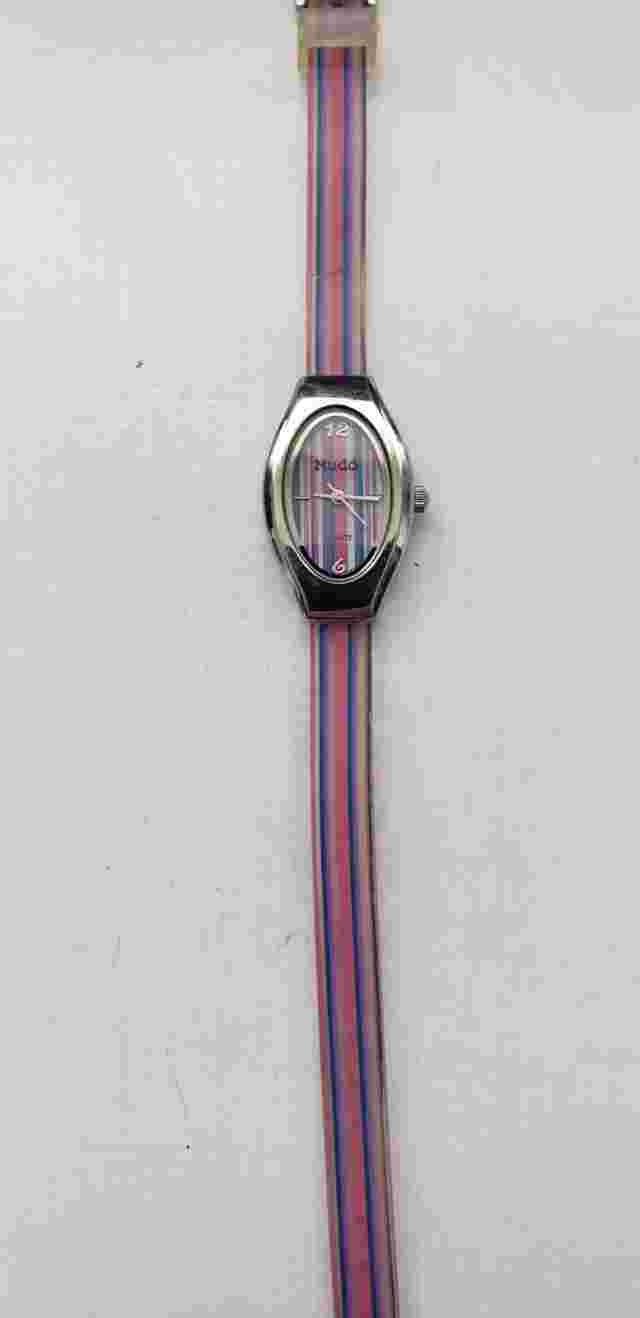 Mudd Ladies or Child Watch. Plastic Band.