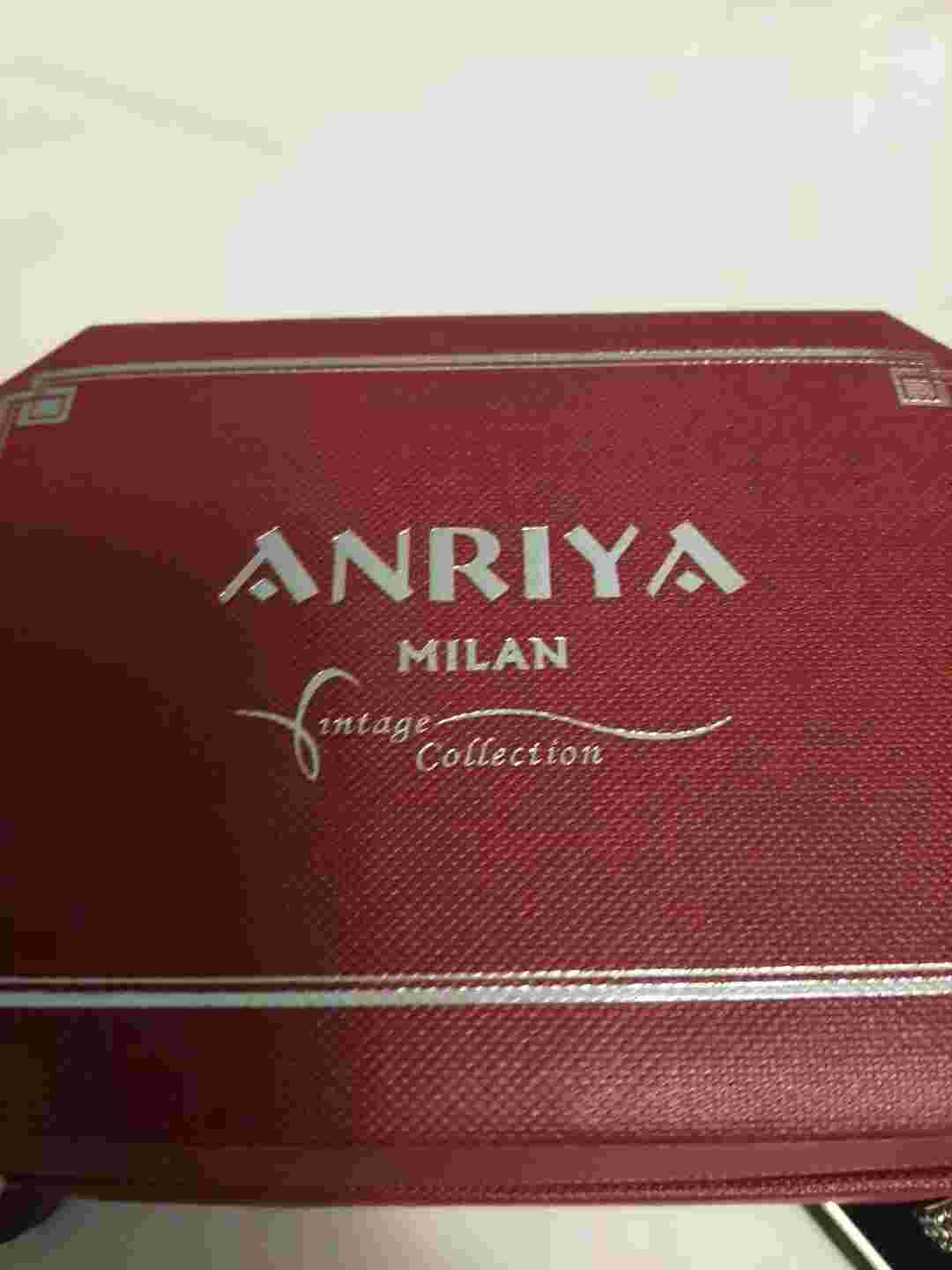 Quartz watch Anriya Milan His & Her Collection black Bands never worn original