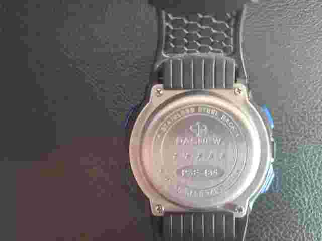 Pasnew PSE-485 Water Resistant Youth Sports Digital Watch Blue Black