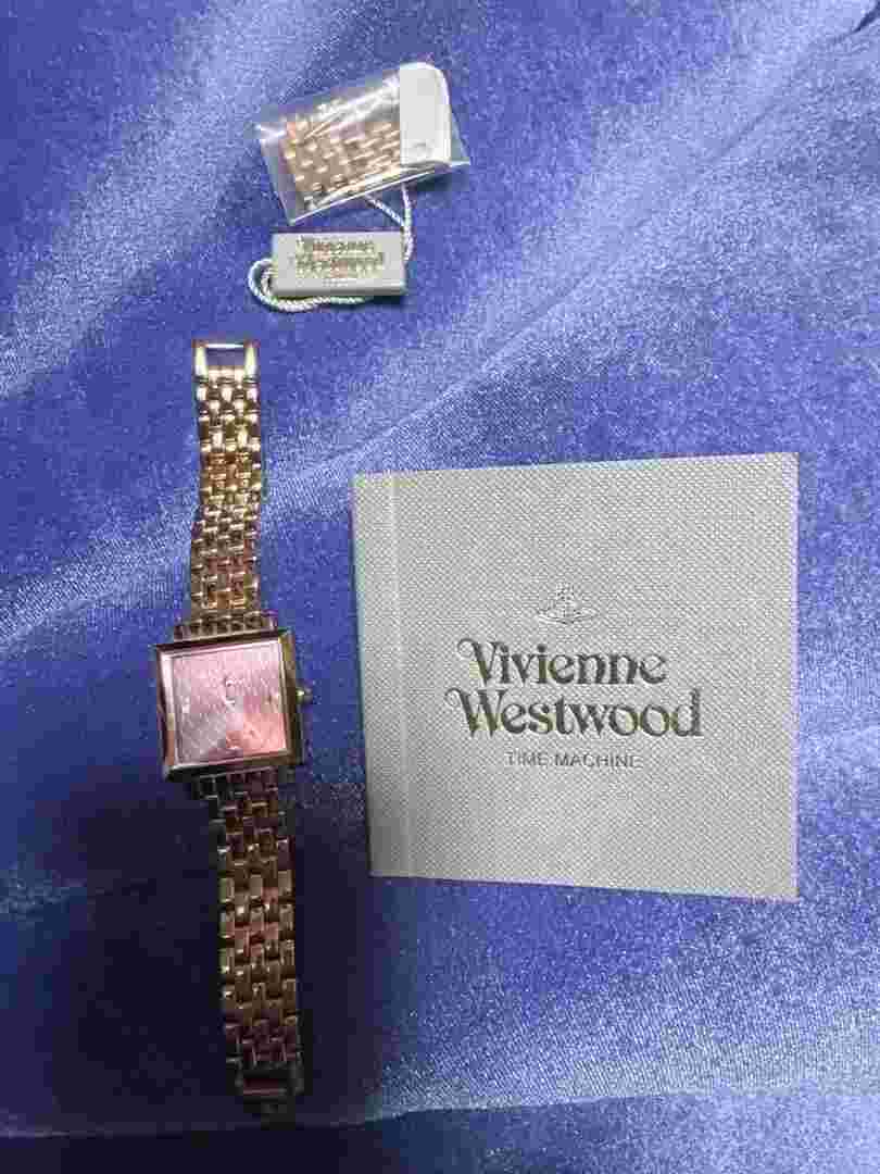 Vivienne Westwood watch Gold/Pink Lowest Price Sold out Items Used item