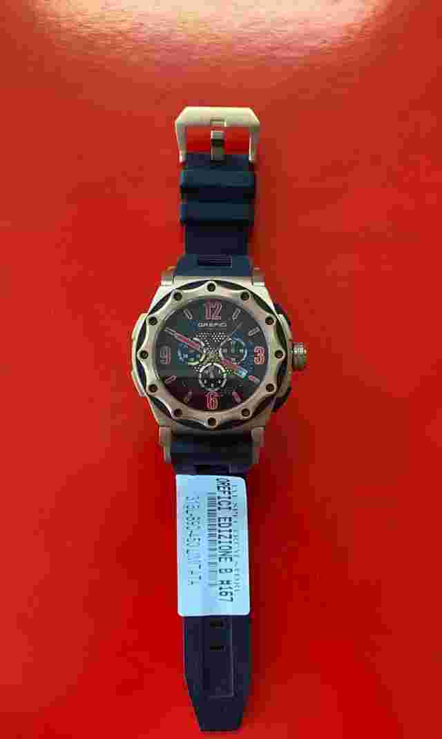 Orefici Ej Viso Edizione Regata 316L Watch 53mm $890 #167