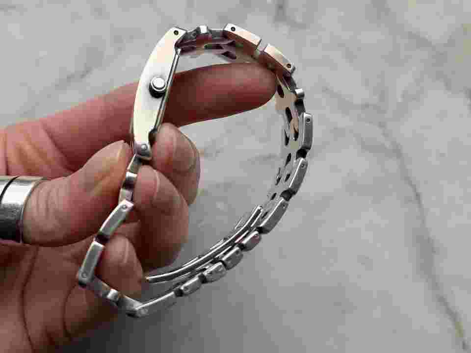 Sterling Silver 925 Georg Jensen Ladies Watch #2376 Edvard Kindt-Larsen Designer