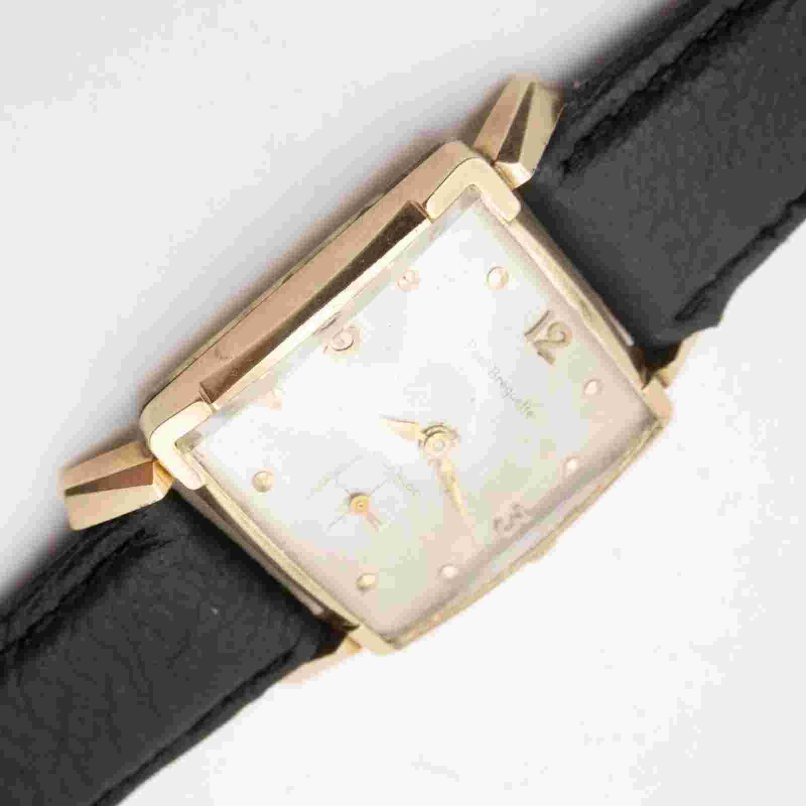 Vintage Paul Breguette 17-Jewel 10K Gold-Filled Wristwatch (C-1940)