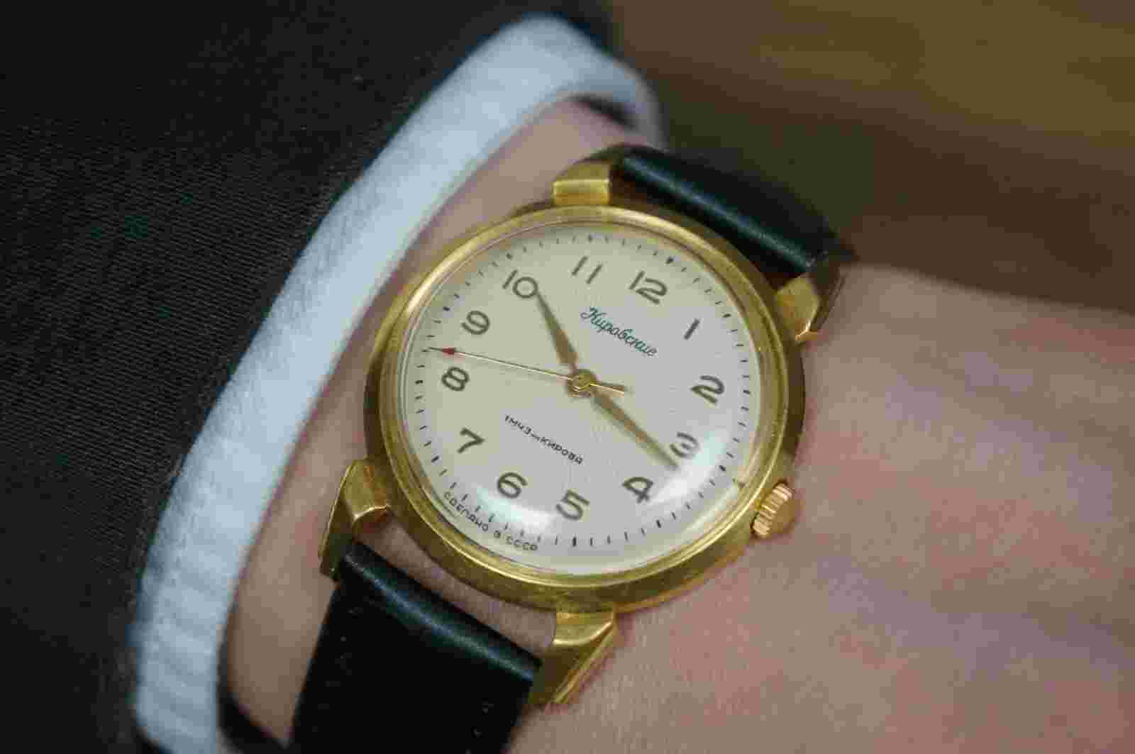 Kirovskie watch, USSR watch, 1 MChZ 1950s. Mens vintage watch, Retro watch