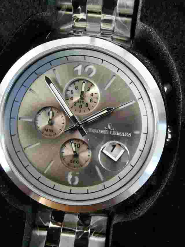 Jerome LeMars 45mm Seurat Men's Watch Chronograph JL5559B