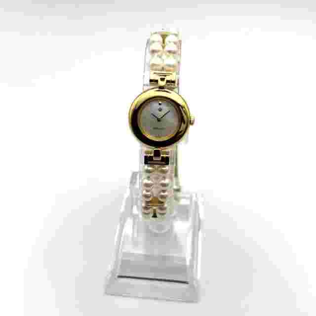 Mikimoto JAL Exclusive Pearl Bracelet Watch Battery Replaced