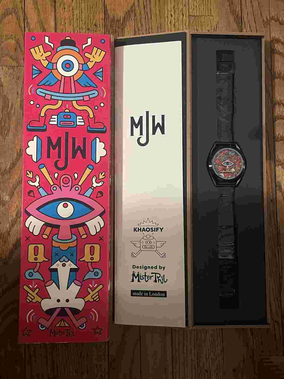 Mr Jones Khaosify Limited Edition Le Watch Wristwatch London Brand New NIB