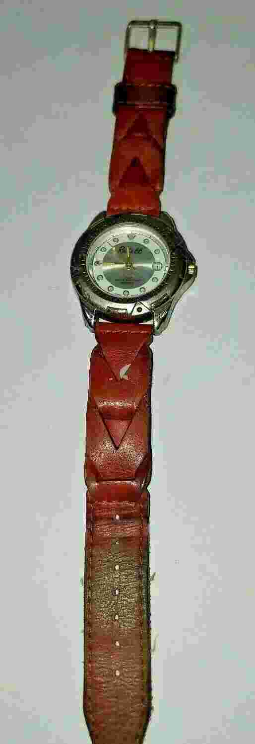 Route 66 3ATM Water Resistance Quartz Japan Silver Face Needs Battery Untested