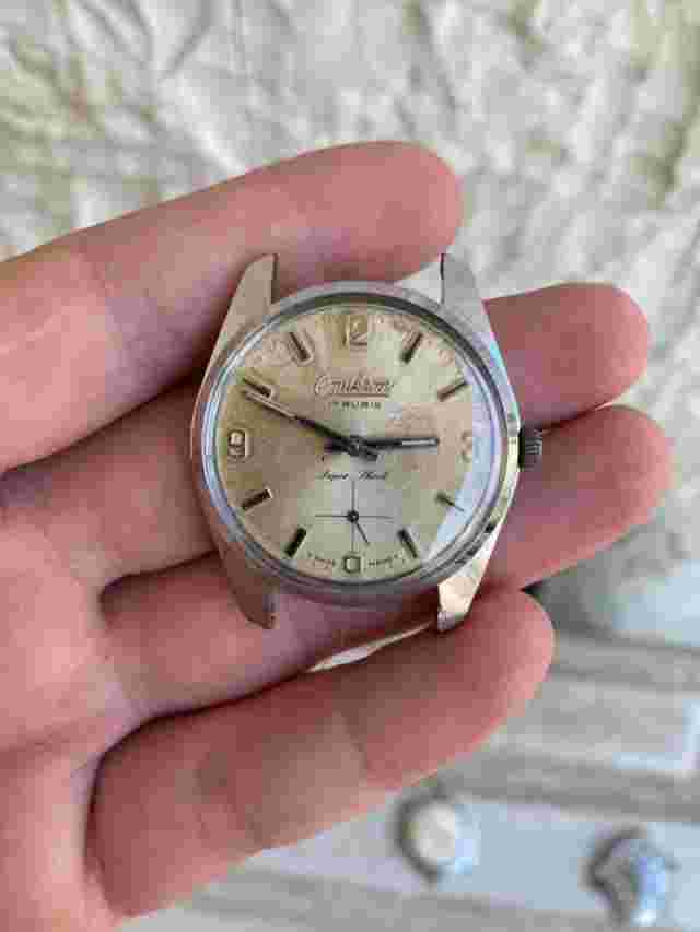 OMIKRON Ref. 4109 Unitas 6235 17 jewels 36mm Swiss Mens Mechanical Watch