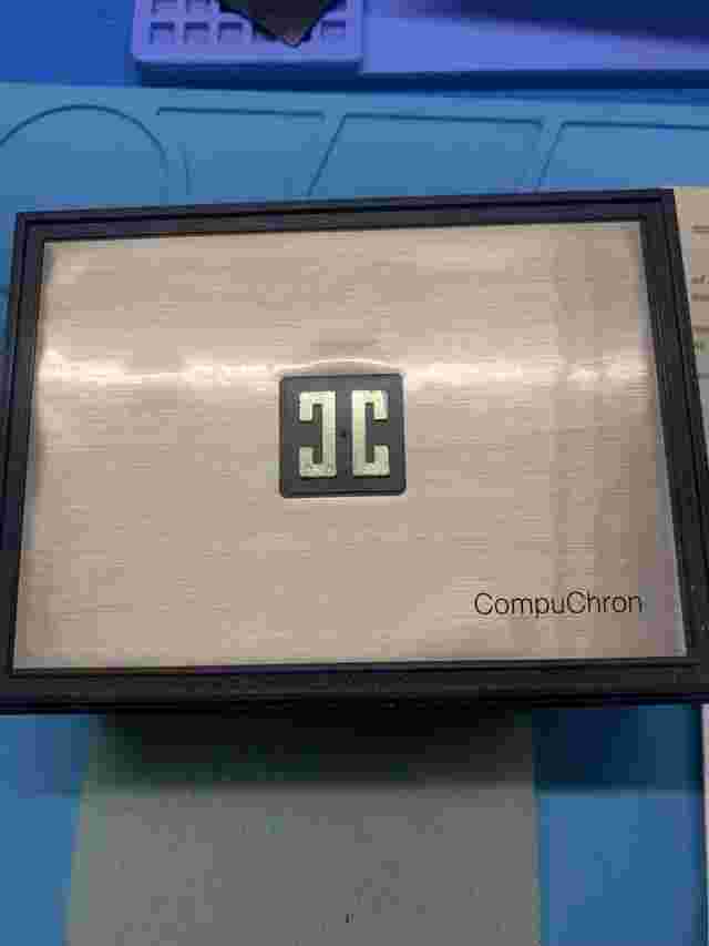 Vintage Led Compu Chron Led Watch In The Box With Papers And A Bonus Led Watch.