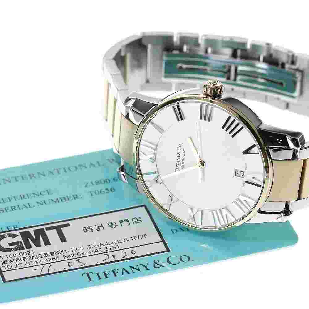 Tiffany & Co.. Watch Atlas Dome Silver Dial K18yg / SS Case Z1800.68.15a21a00a