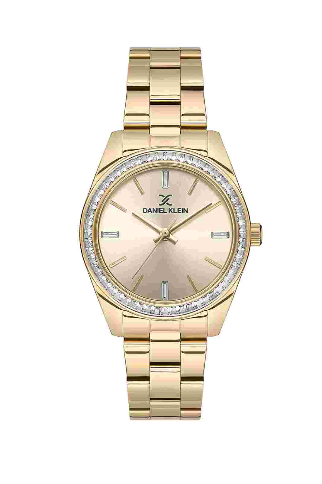 Daniel Klein Premium Women Champagne/Gold Watch