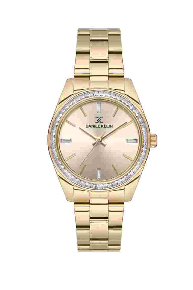 Daniel Klein Premium Women Champagne/Gold Watch