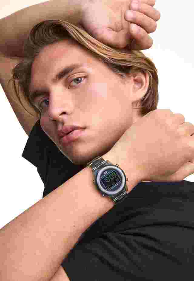 Daniel Wellington Watch Retro Digital Dark Green 42MM DW00100762 Men's