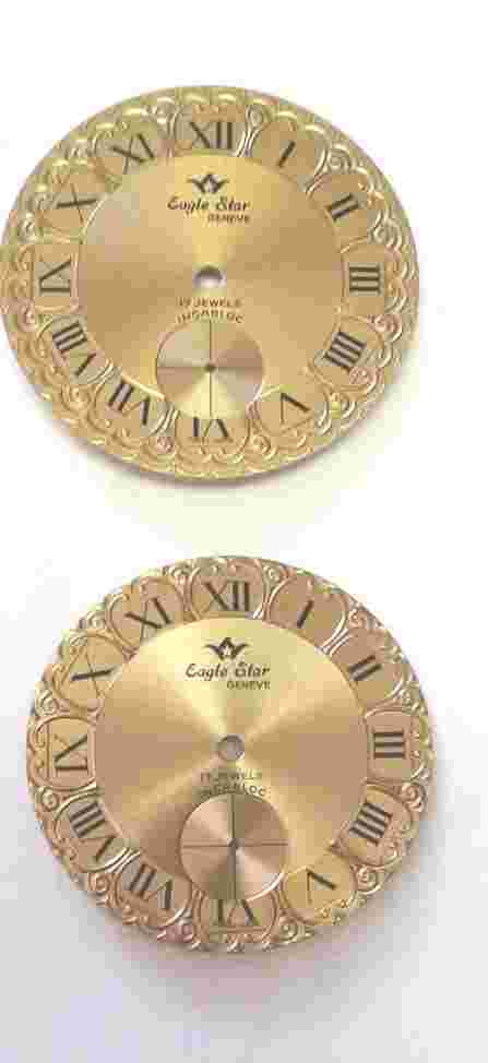 Unitas UT-6325  watch dial 31 and 33 mm