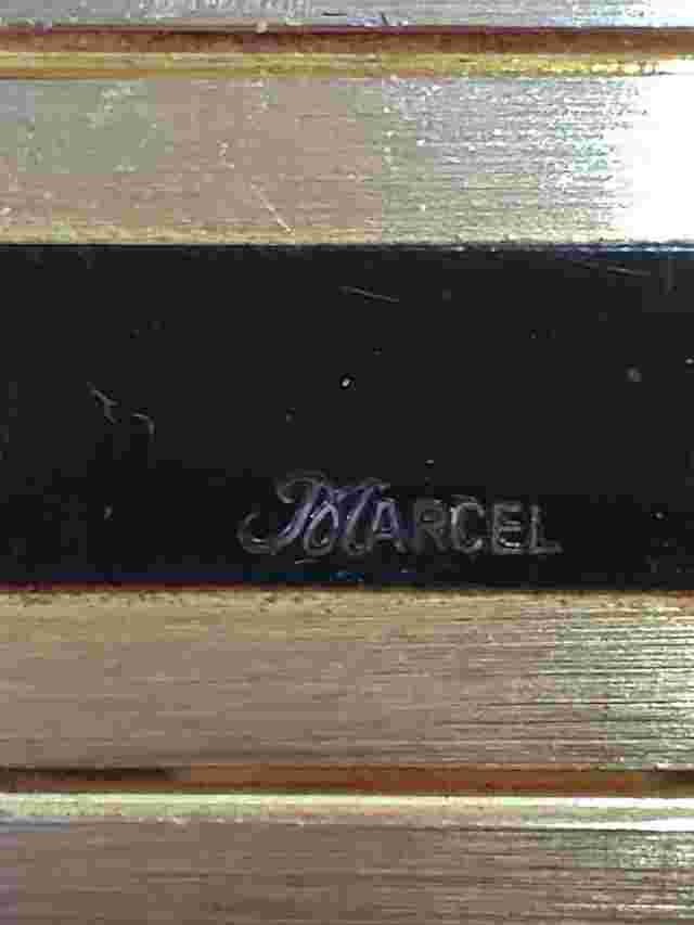 VTG -mens Marcel Watch Led 70s scratches notworking parts or repair - swiss case