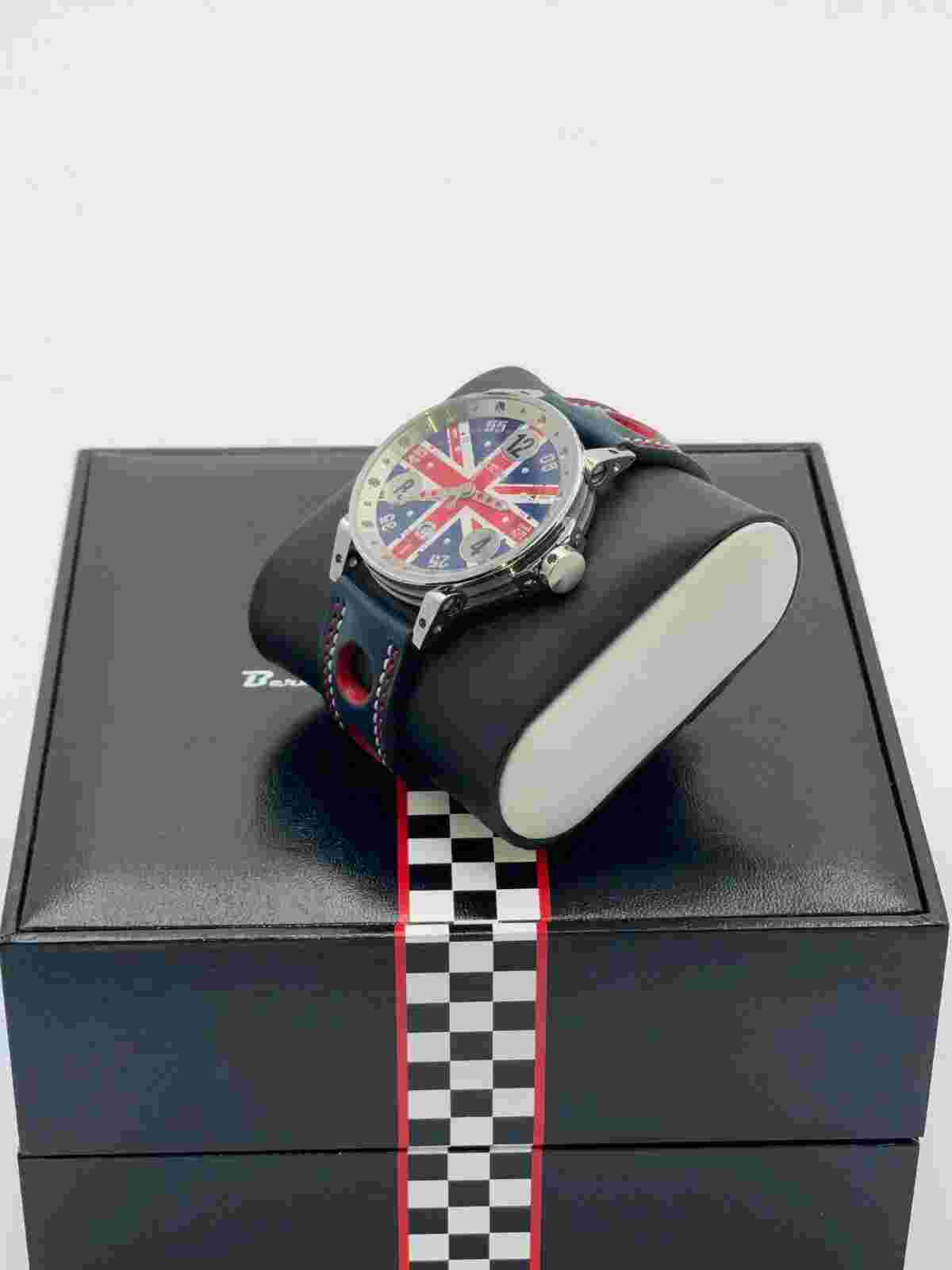 BRM Wristwatch V6-44- UK ENGLAND With Blue Strap