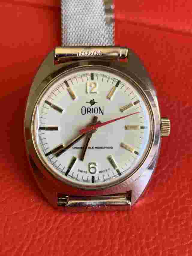 Orion Vintage Men Watch Unbreakable Mainspring Mechanical