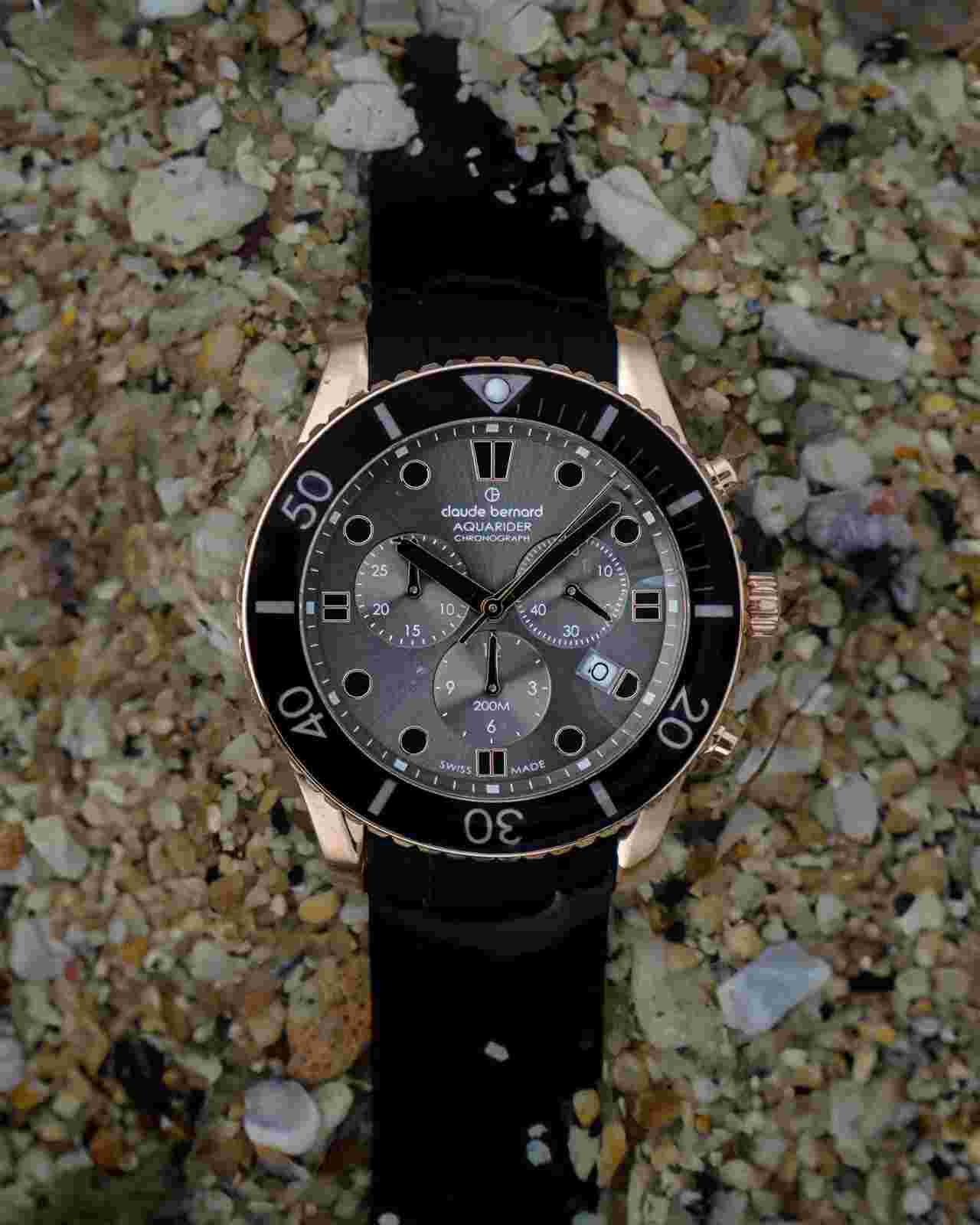 Claude Bernard by Edox - Aquarider Chronograph - 10252 37RNGCA GRN Watch Men