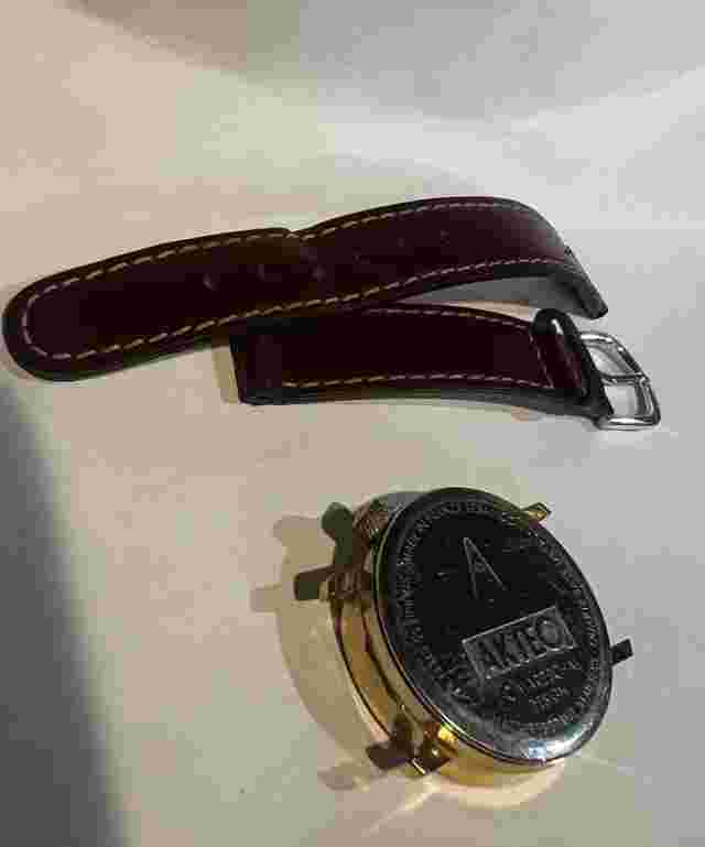 Watch Aktéo Model Golf Design Jc Mareschal Gold Tone