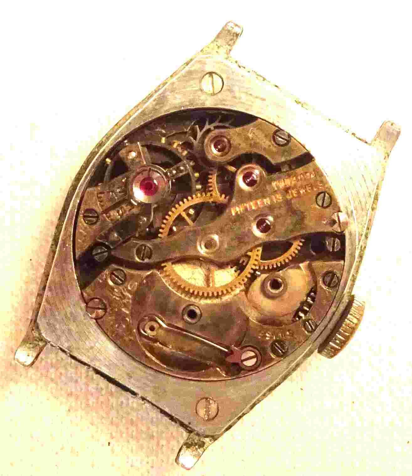 Vintage Savoy Wristwatch 15J Parts