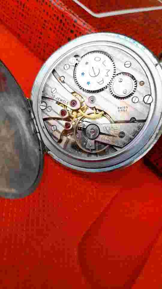 Vintage OLMA 48mm Working Mens Pocket Watch _491