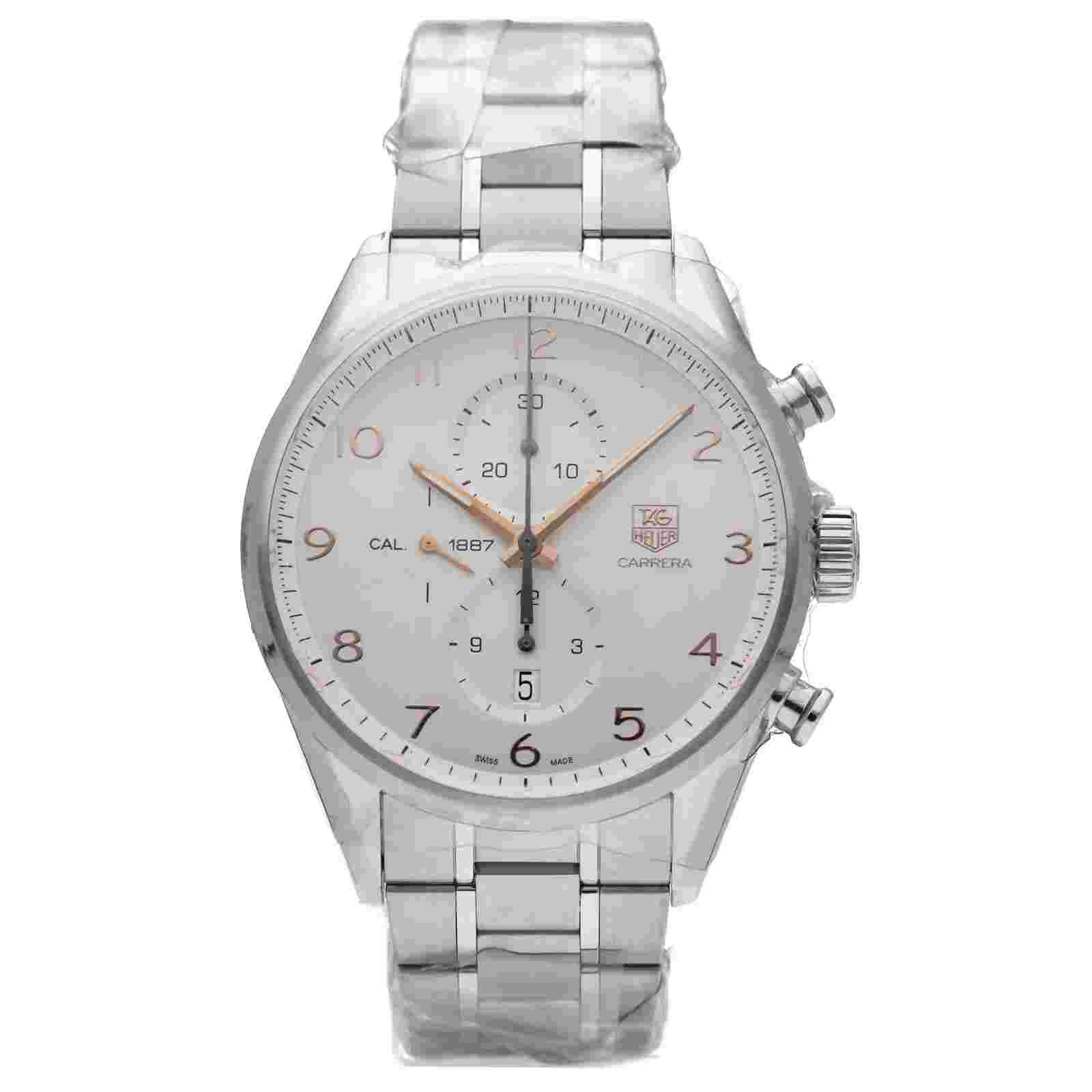 TAG Heuer Carrera Silver Men's Watch - CAR2012-0