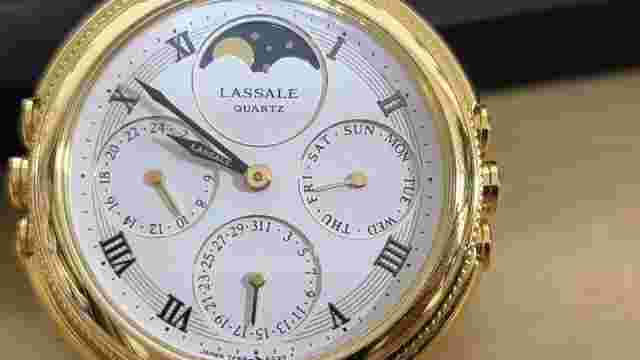 Original Lassale watch Excellent very rare Seiko Lassale Ref 7F68-6020